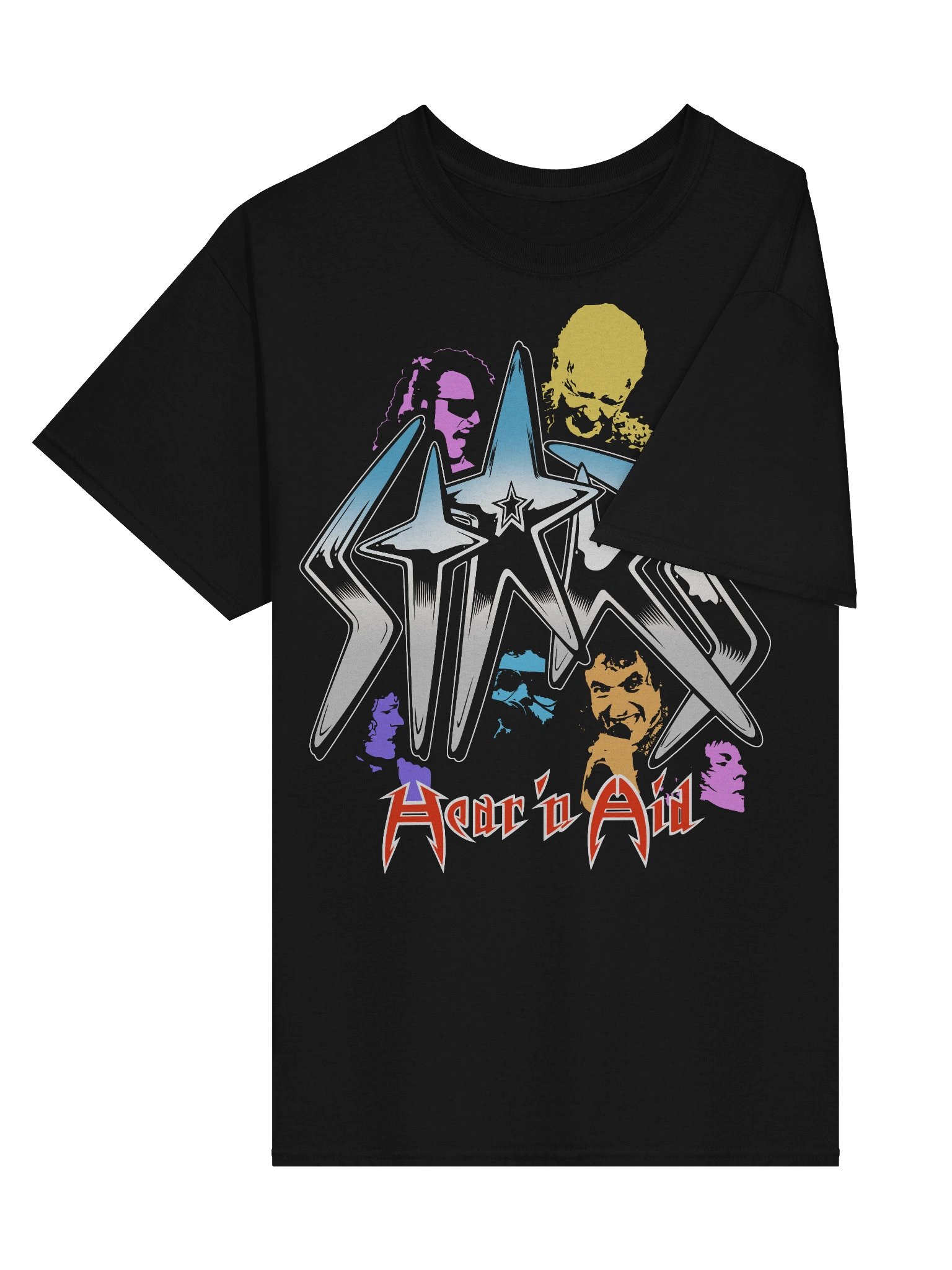 Stars Hear 'N Aid 40 Years Heavy Metal T-Shirt product image (3)
