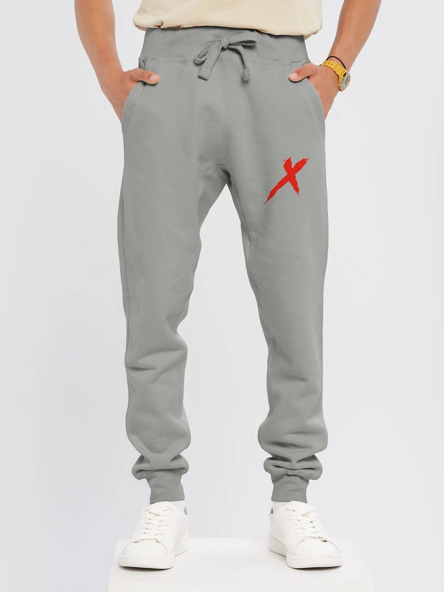 Red X Fleece Joggers product image (1)