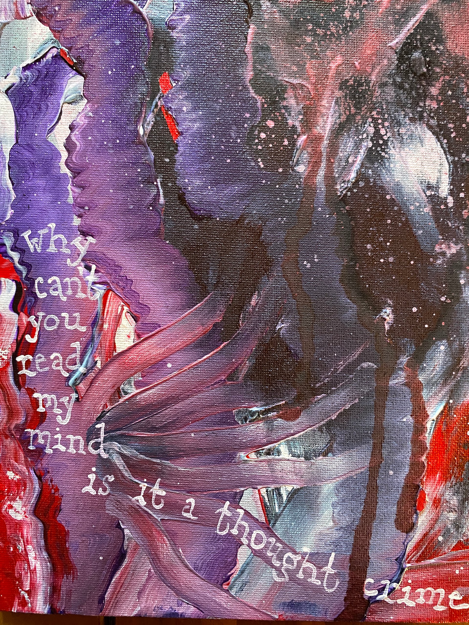Dear....... Satellite Eclipse Lyric Painting product image (4)