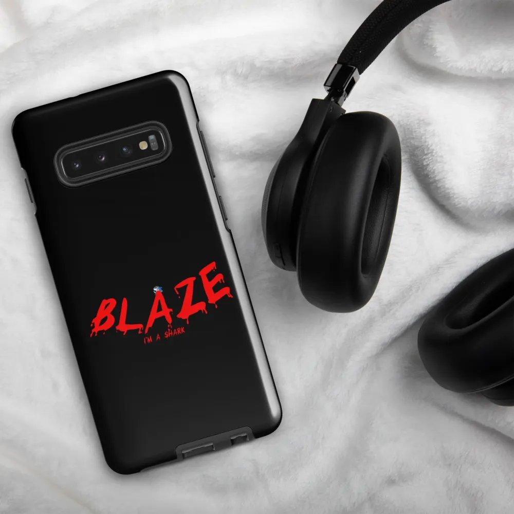 Blaze I am a shark Samsung case product image (50)
