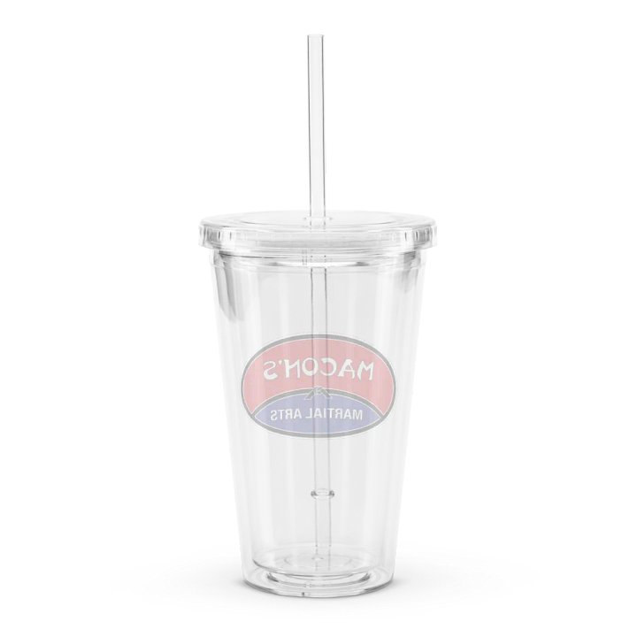 Double Wall Clear Plastic Tumbler (16 oz) product image (2)