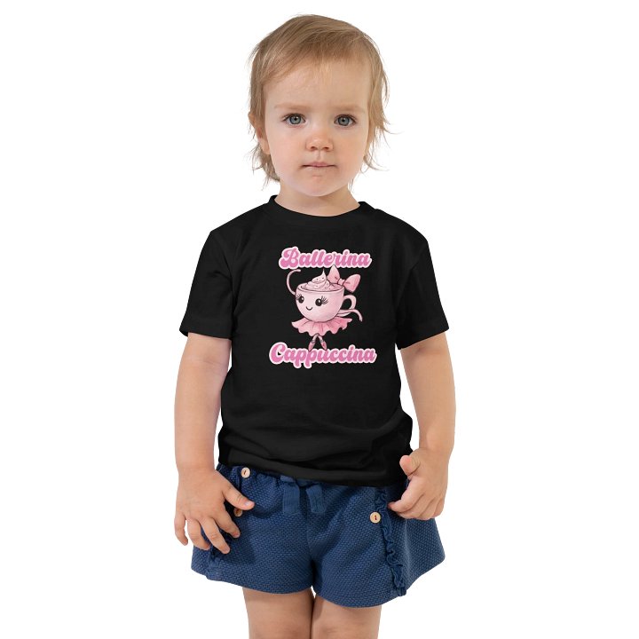 Ballerina Cappuccina watercolor design – Kid Tee product image (1)
