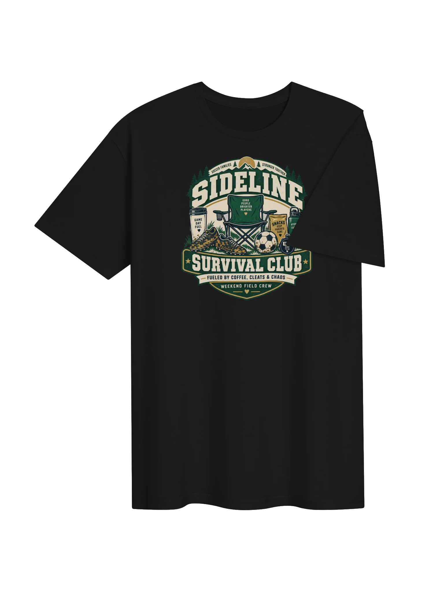 Sideline Survival Club Soccer Tee product image (31)