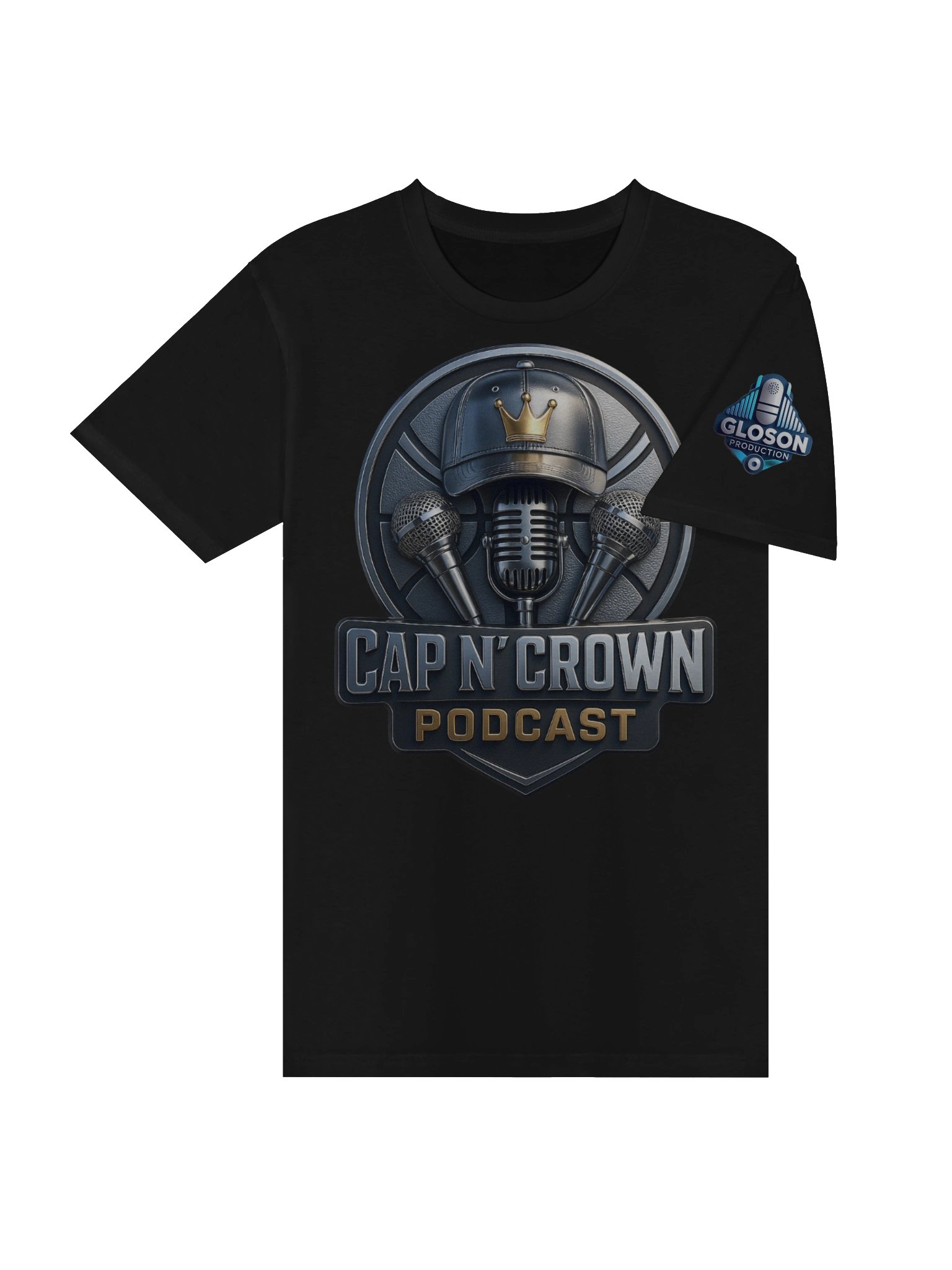 Cap N Crown Logo Tee (Chrome) product image (16)