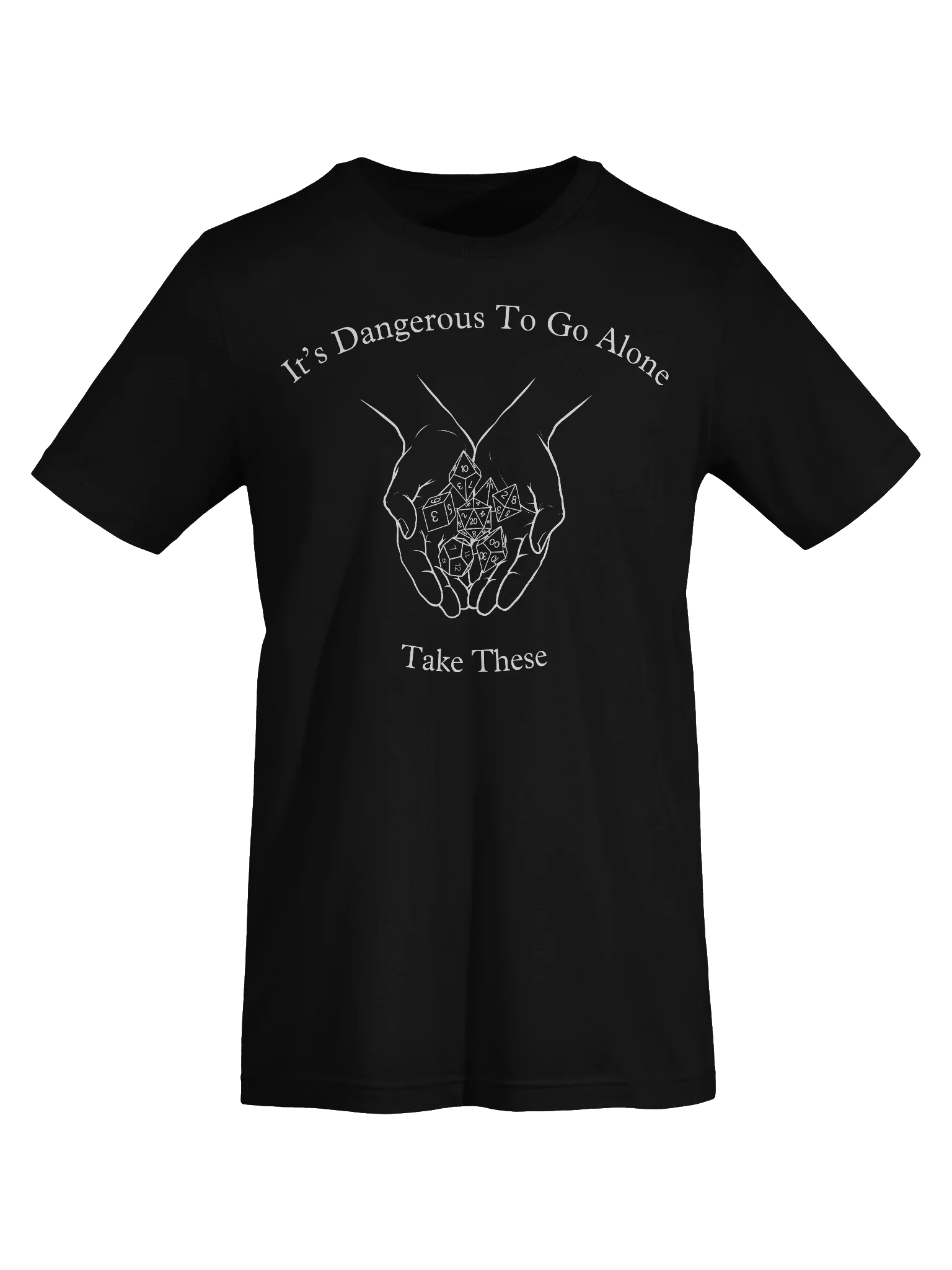 Dangerous To Go Alone Supersoft T-Shirt product image (4)