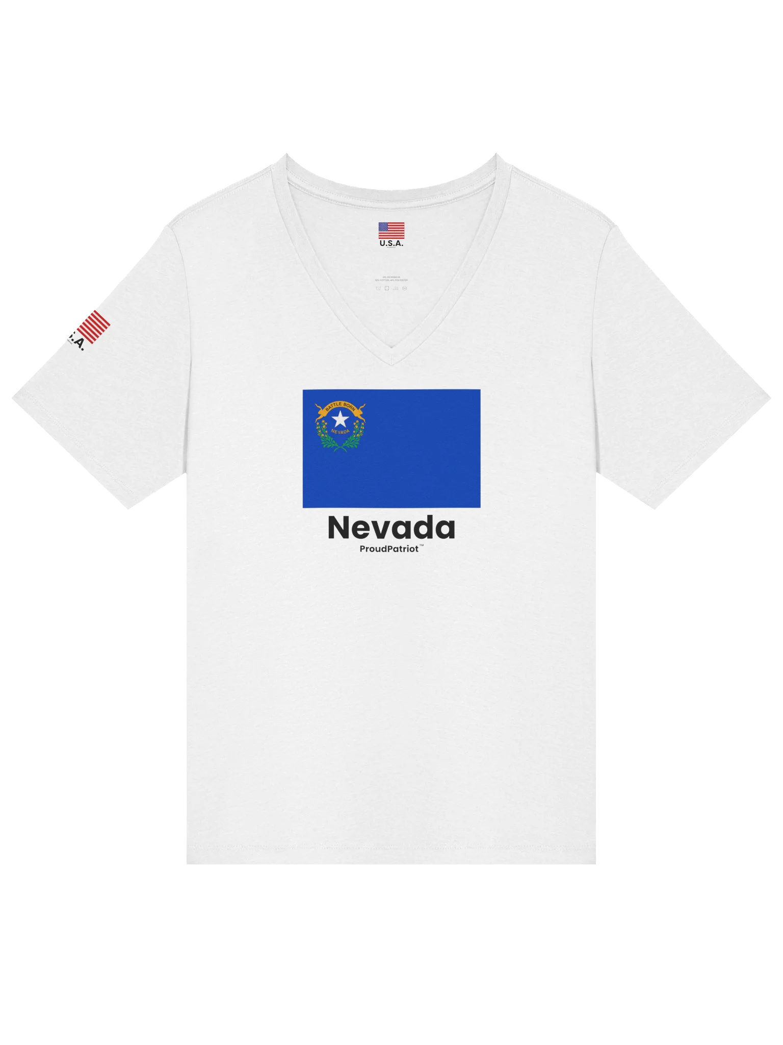 Nevada Women's Relaxed V-Neck T-Shirt product image (9)