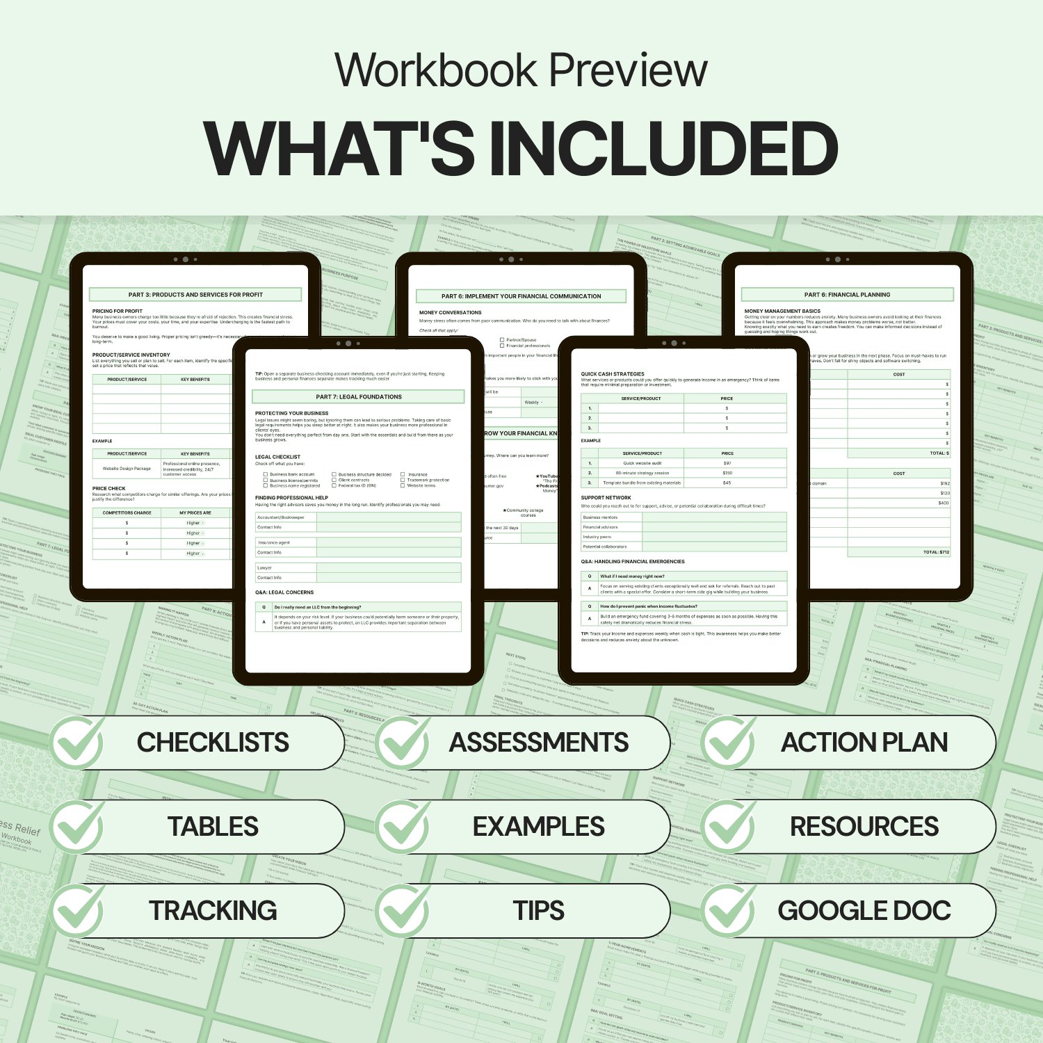Financial Stress Relief - Google Docs product image (2)