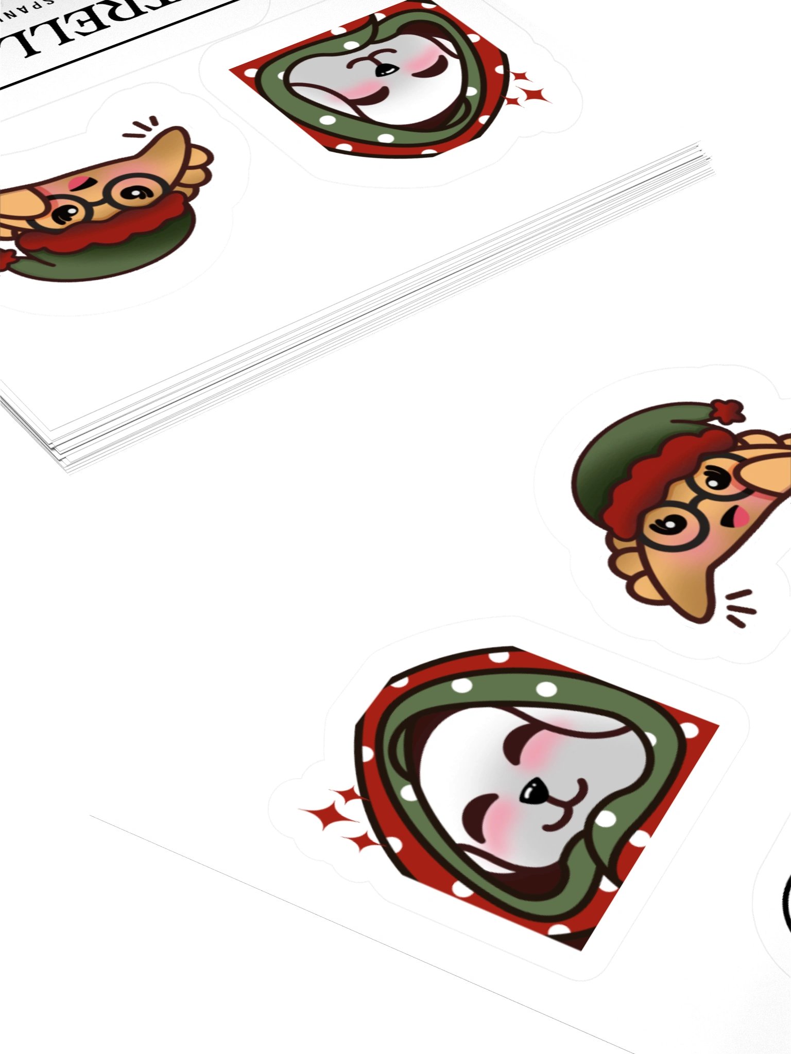 Christmas Ollie Emotes Sticker Pack product image (11)