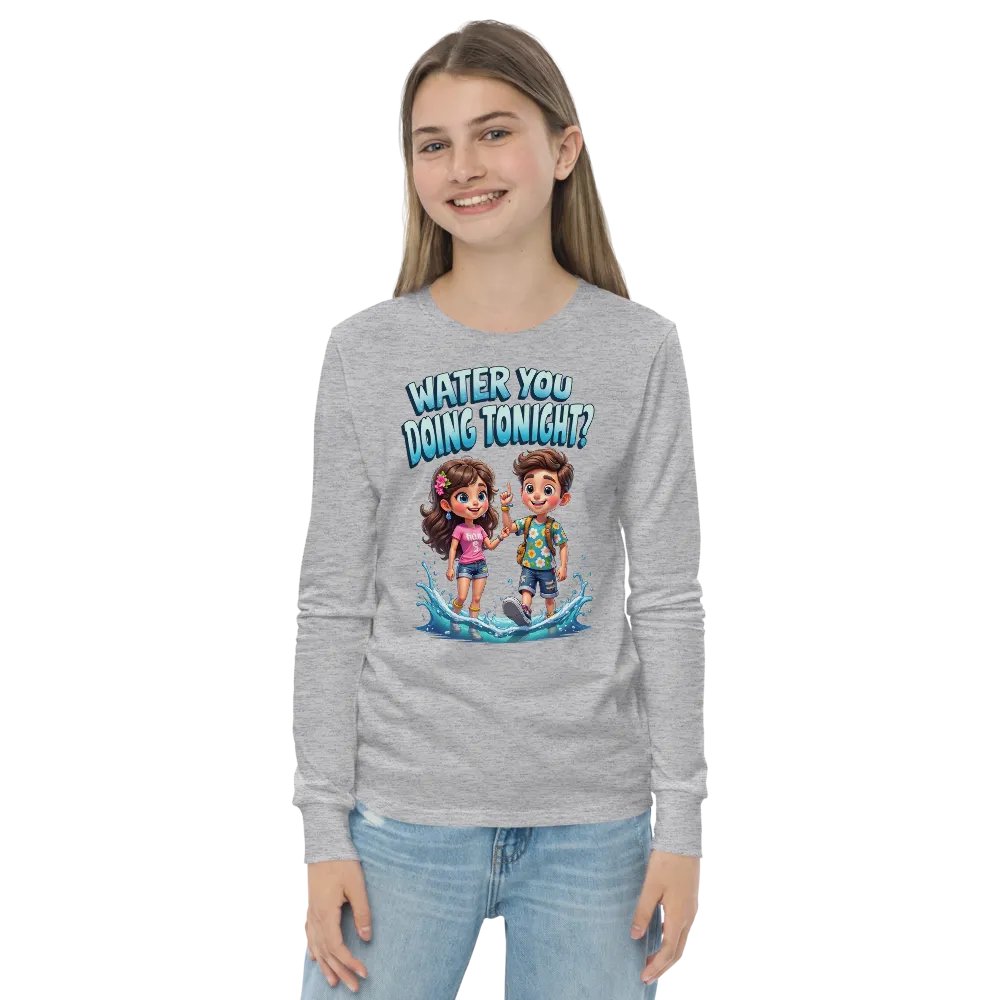Splash of Fun Youth Long Sleeve Tee product image (21)