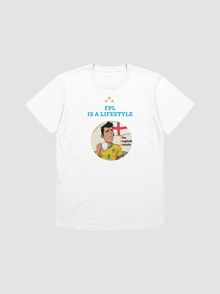 T-Shirt - FPL is a Lifestyle - TEA Logo w/Blue writing product image (1)