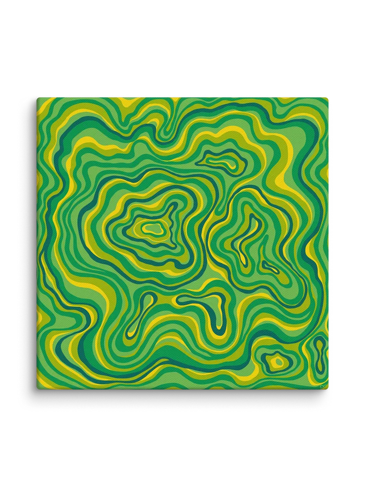 Topographic Tranquility Canvas - Stone No. 3 product image (91)