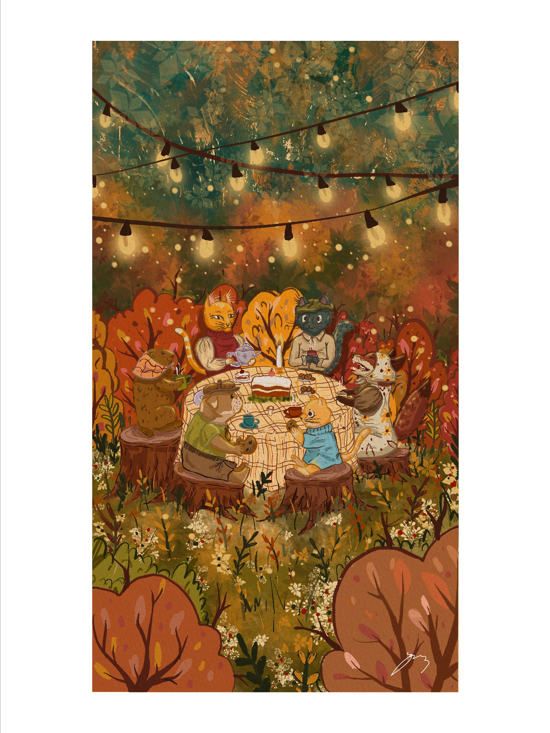 Magical Gathering Print product image (1)