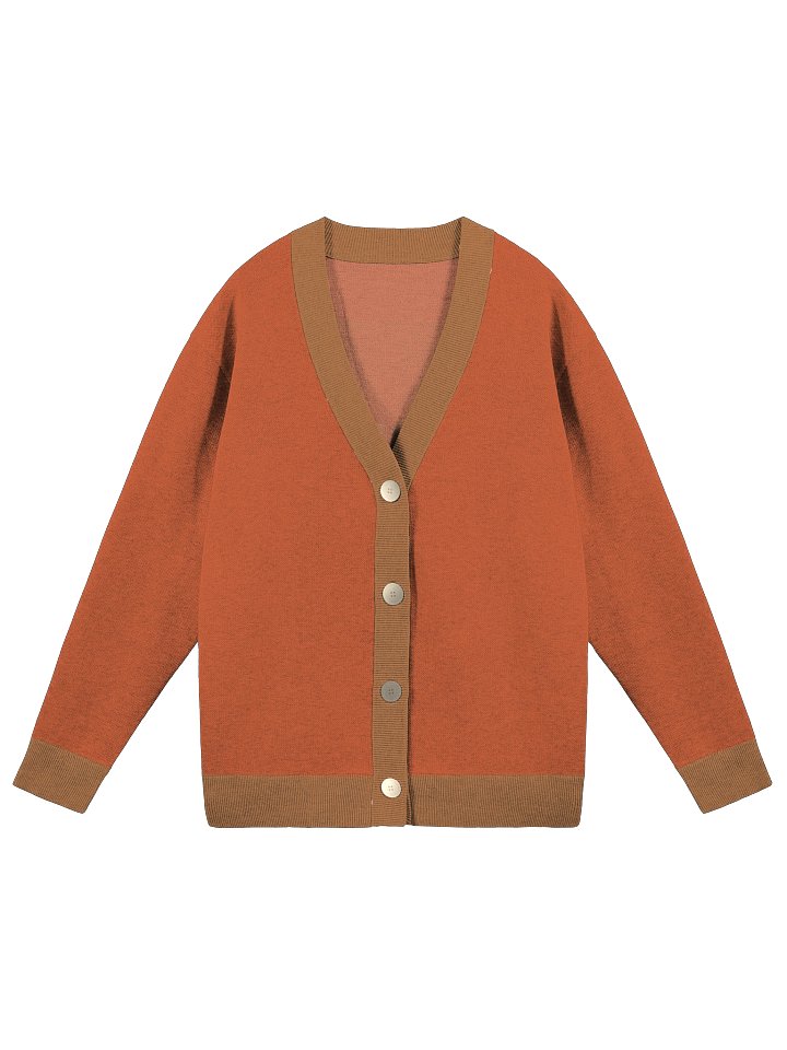 Sipping with Sykes 4-Color Jacquard Knit Cardigan product image (2)