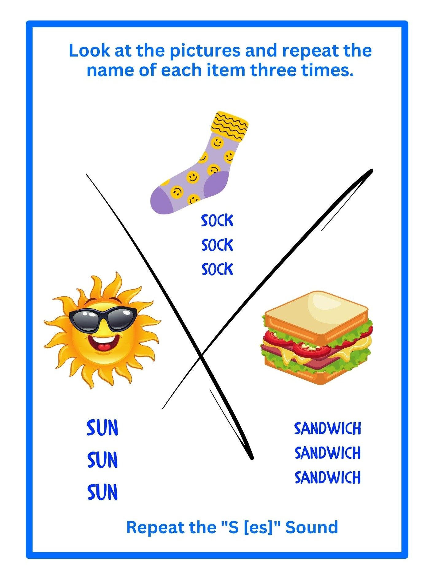 Printable Articulation Worksheets product image (4)
