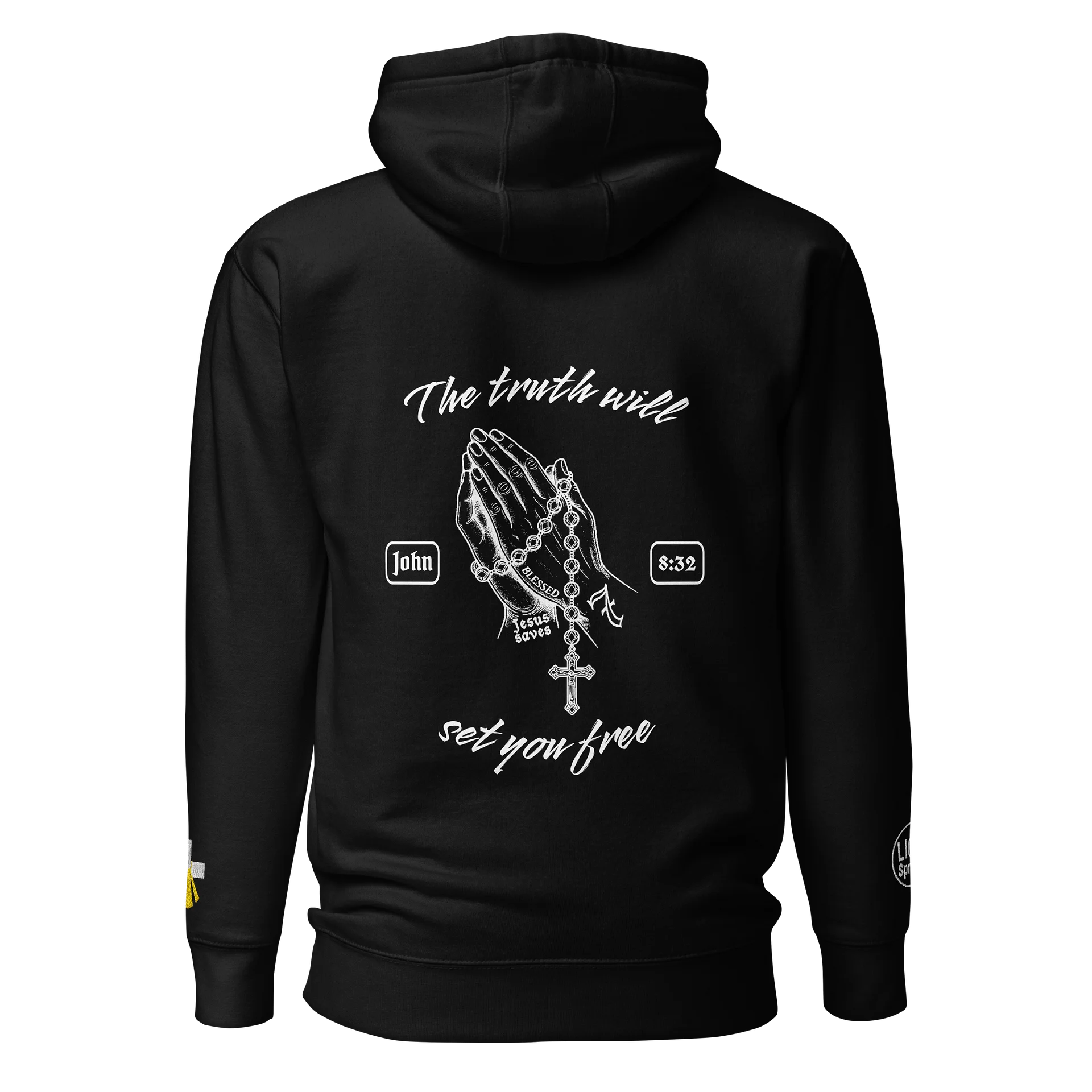 Hoodie God praying hands product image (1)