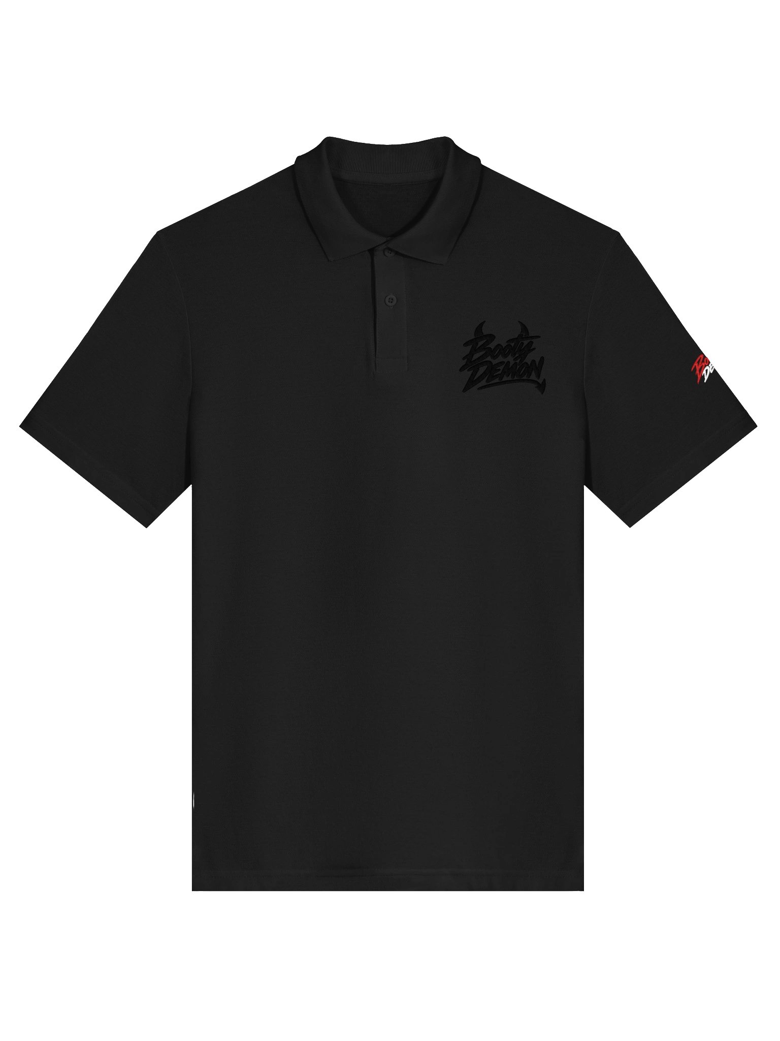 Booty Demon Stealth Men's Embroidered Polo product image (1)
