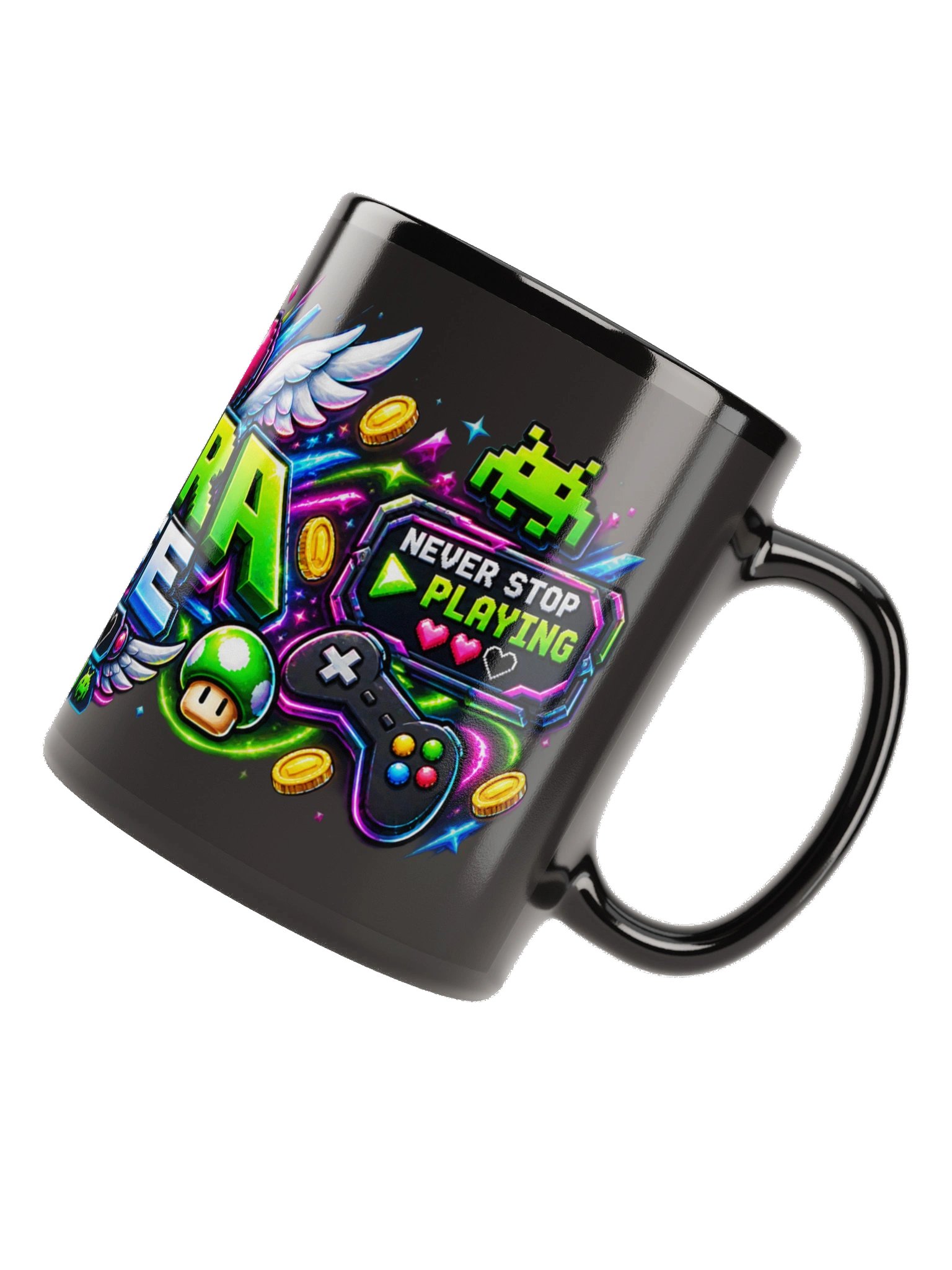 Extra Life Gaming Mug - Pixel Mode product image (6)