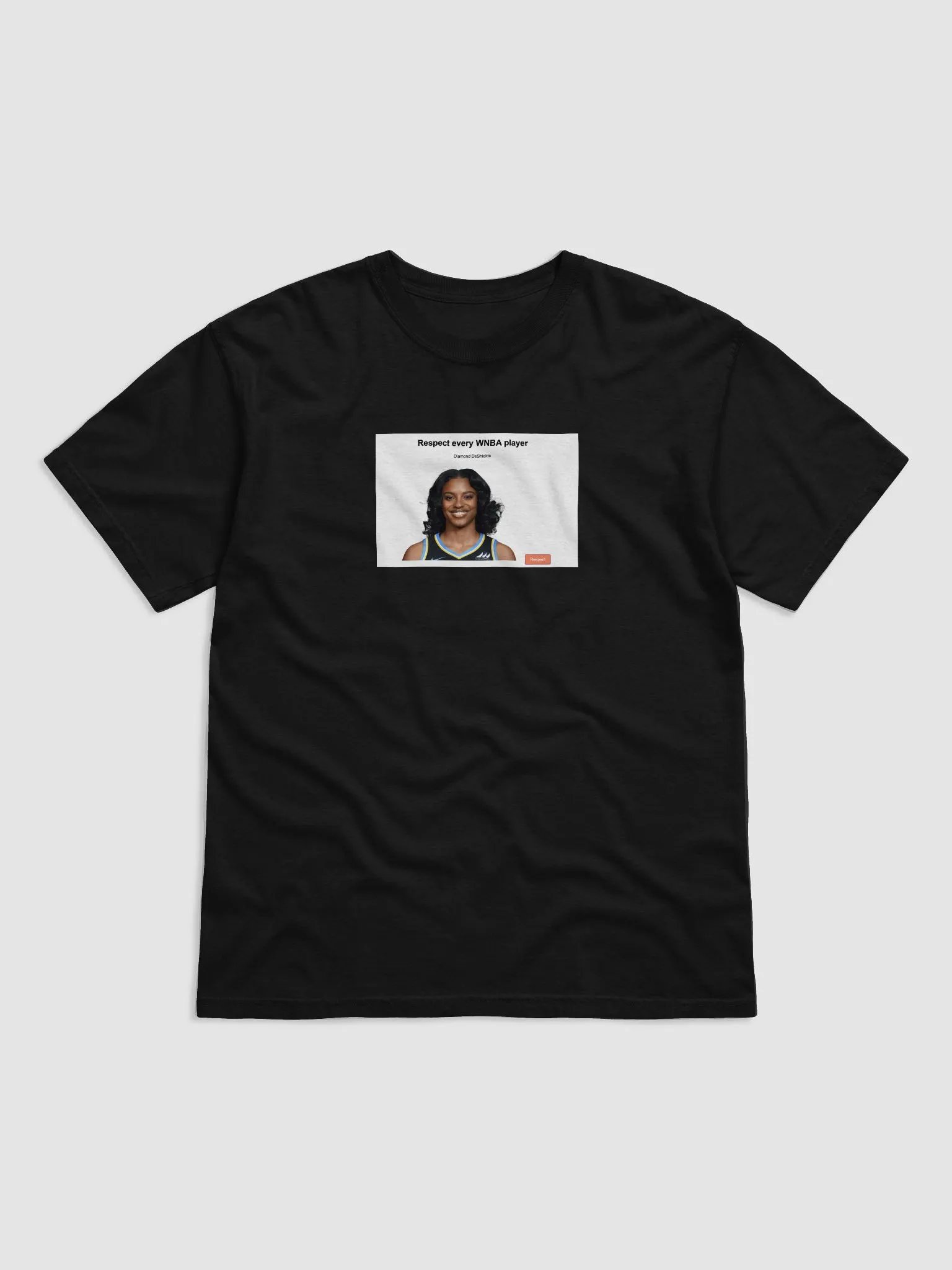 Respect every WNBA player t-shirt product image (5)