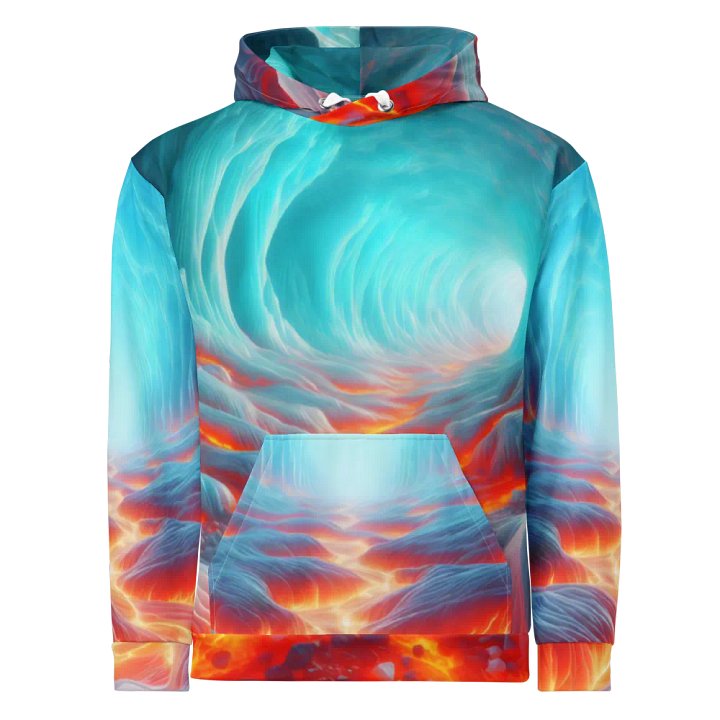 Fire and Ice - Frozen Fire Stream #37 product image (1)