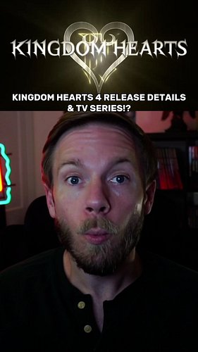 Major Kingdom Hearts 4 details and a tv show!? #kingdomhearts #sora #kh #gamingnews