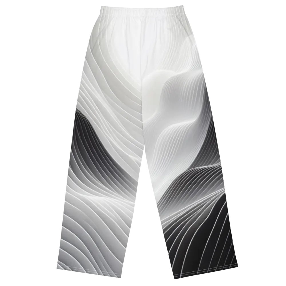 Men's Stream-White-3 Print Pants product image (4)