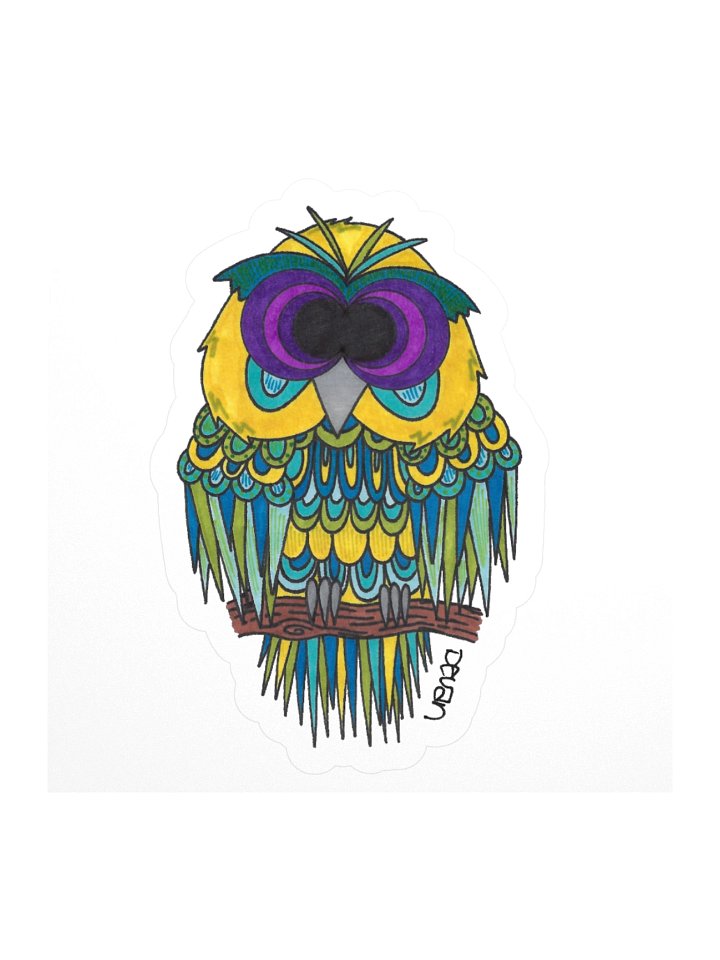 Cousins Owl: Star Sticker product image (1)