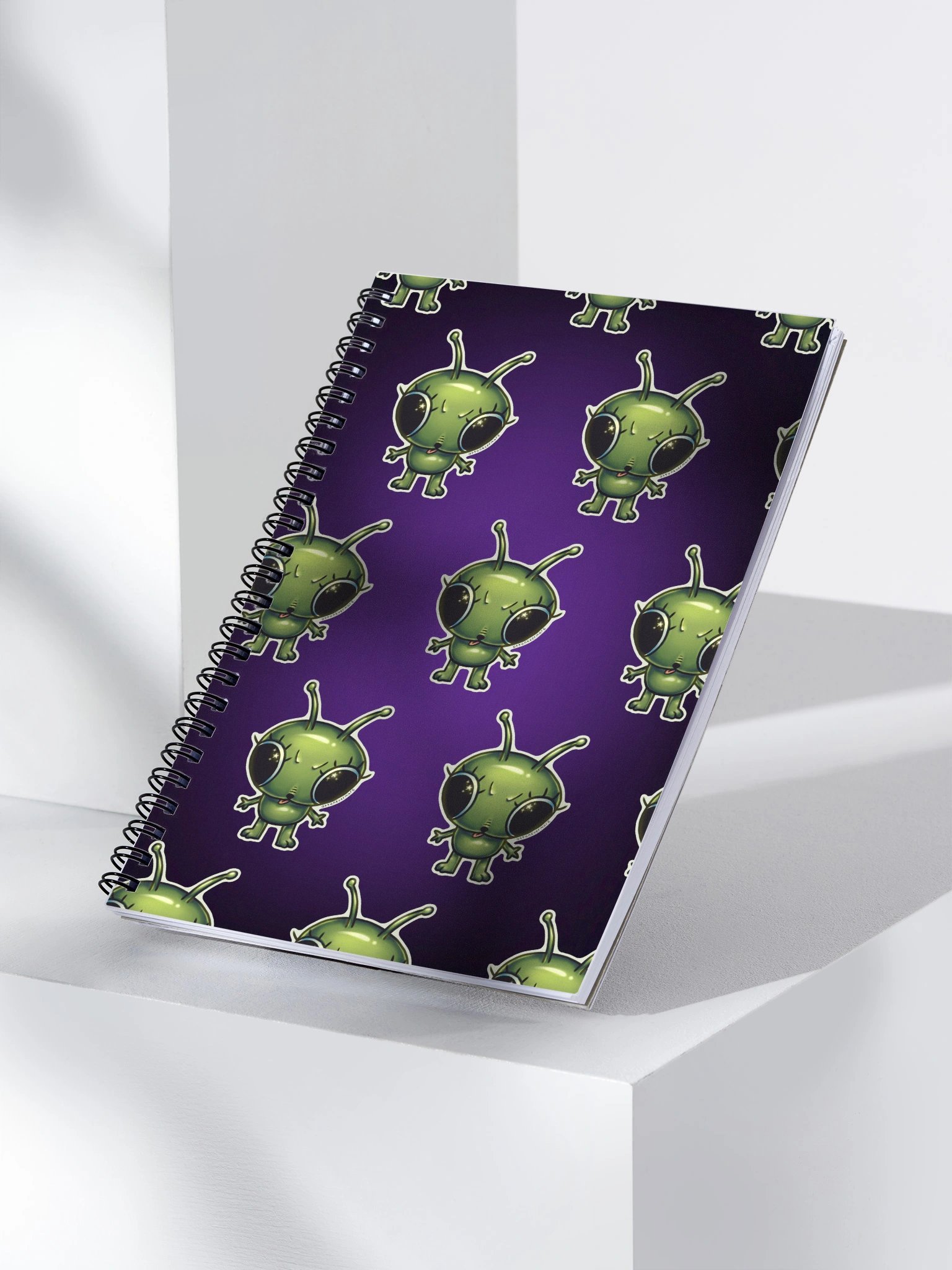 glorb - looking SPIRAL NOTEBOOK product image (3)