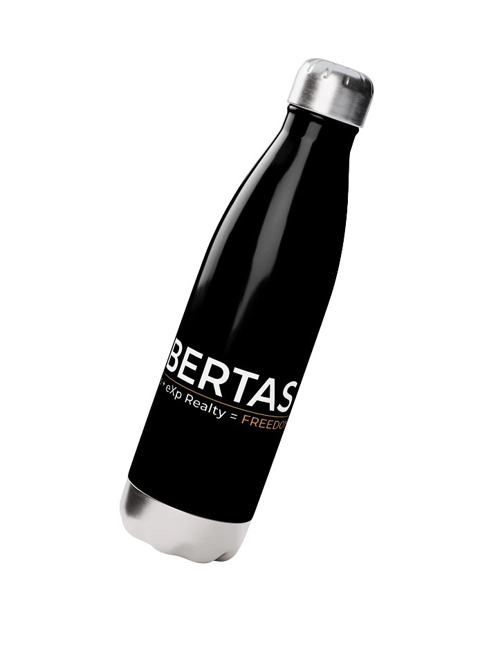 The Libertas - Freedom Hydration Black Stainless Steel Water Bottle | Libertas x eXp Realty product image (2)