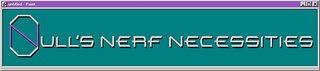 Null's Nerf Necessities