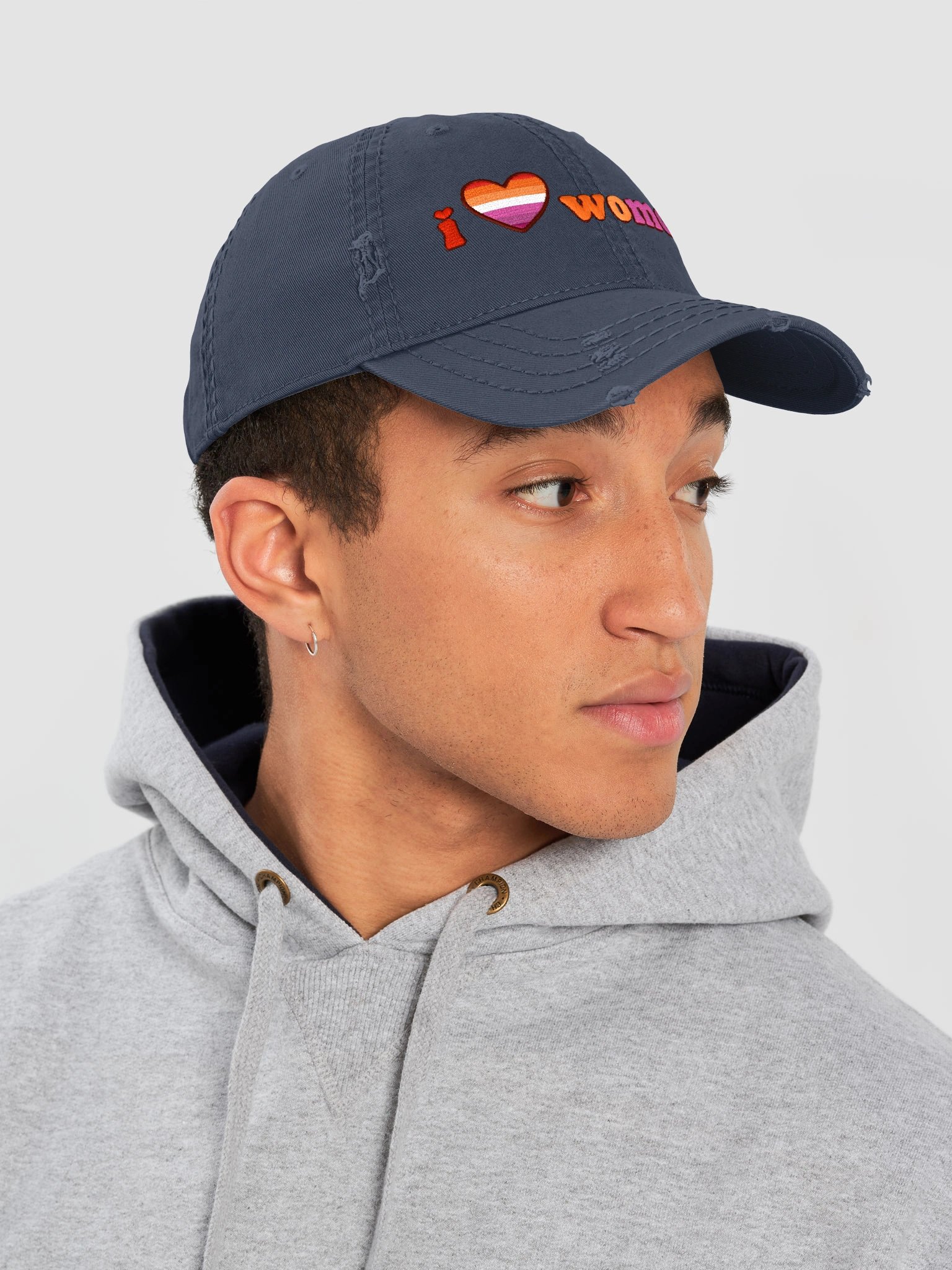 Love Women distressed cap product image (23)