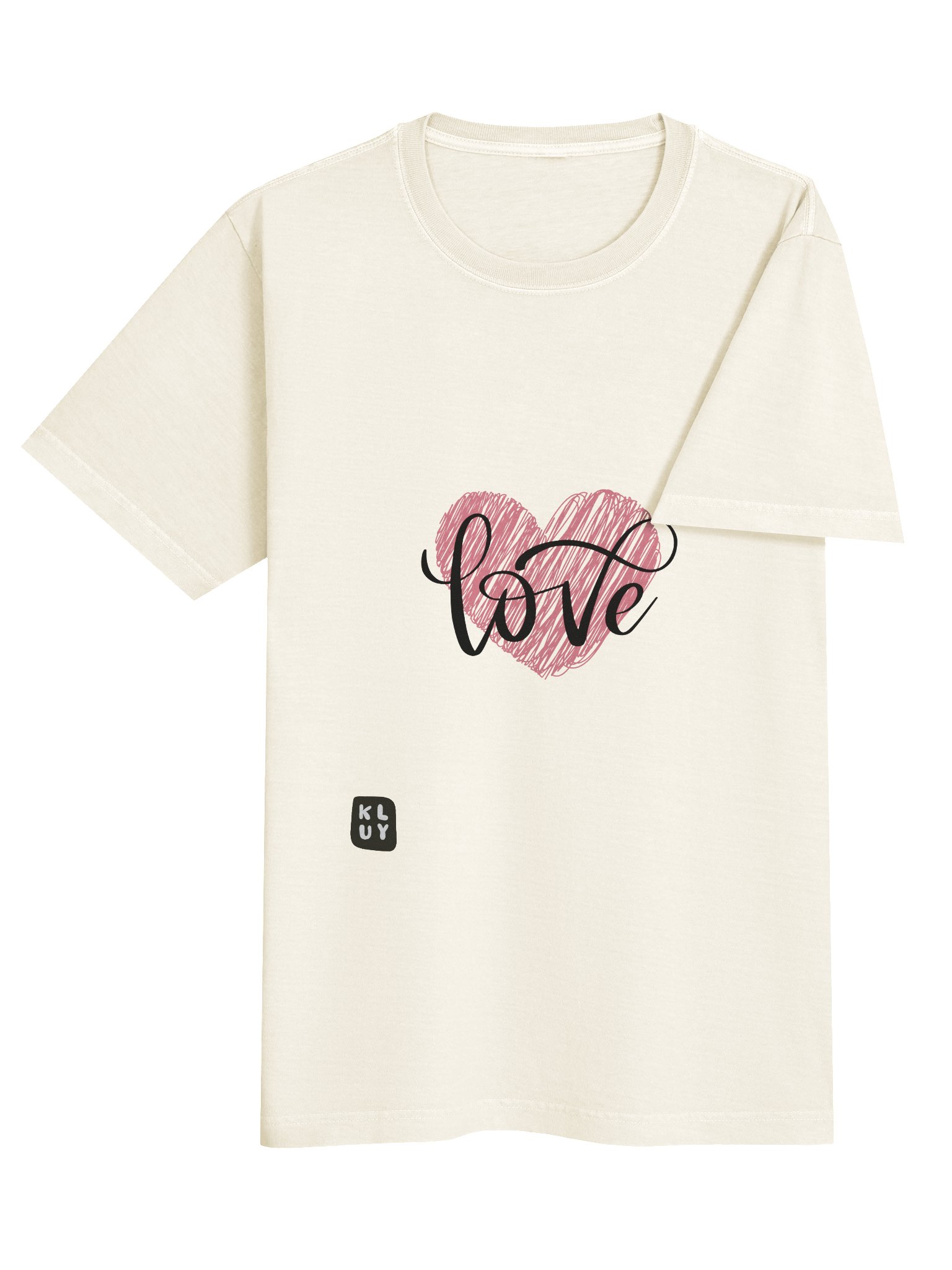 Kluy “Written in Love” Unisex Tee product image (24)