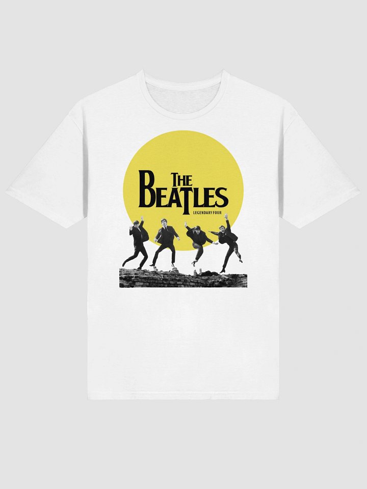 The Beatles T-Shirt | Legendary Four Jumping Graphic Tee | Classic Rock Band Shirt product image (2)