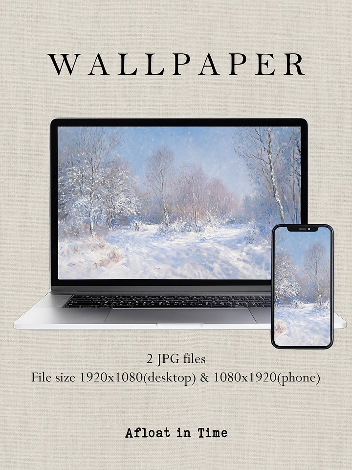 Wallpaper - Winter Time product image (1)