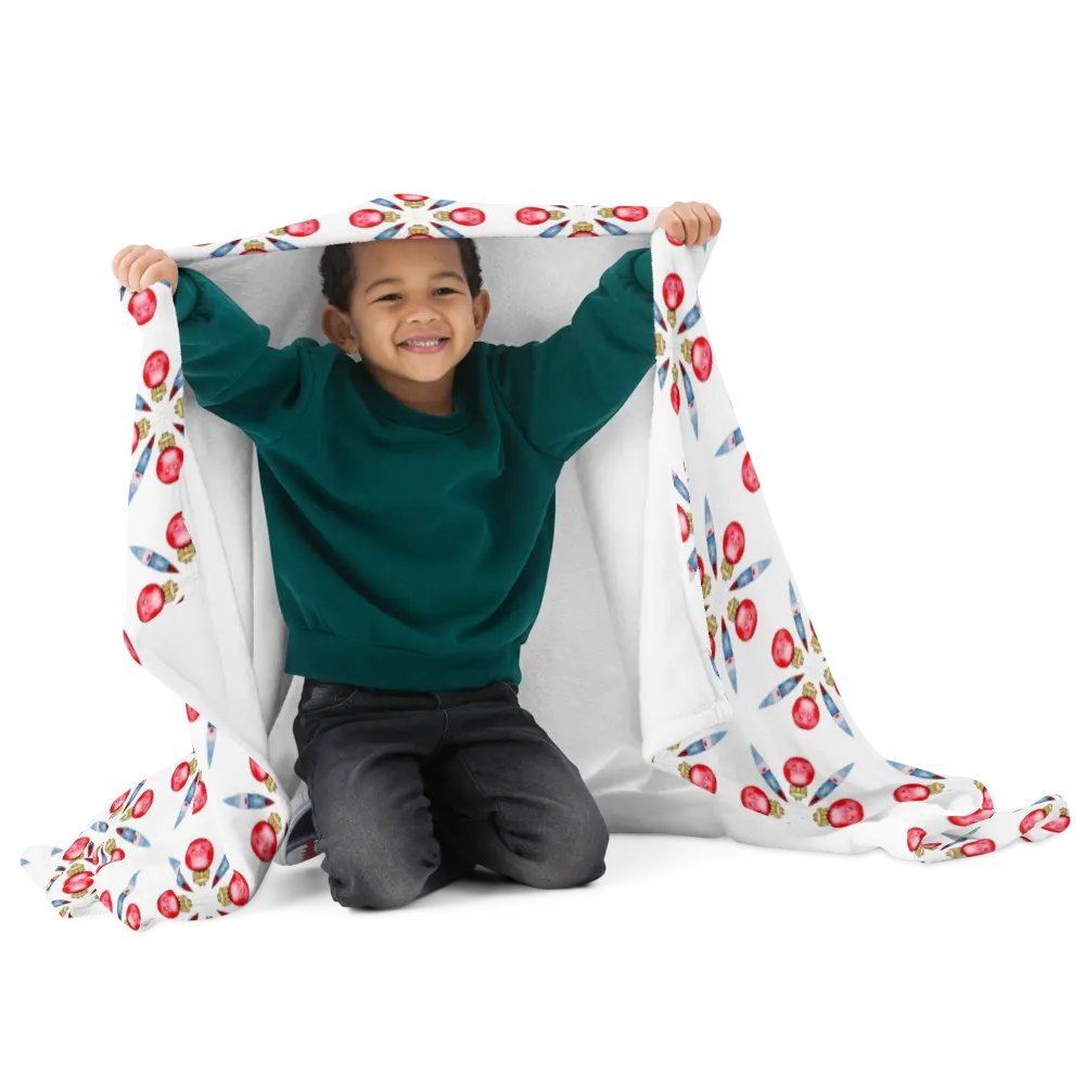 Festive Bauble Throw Blanket product image (5)