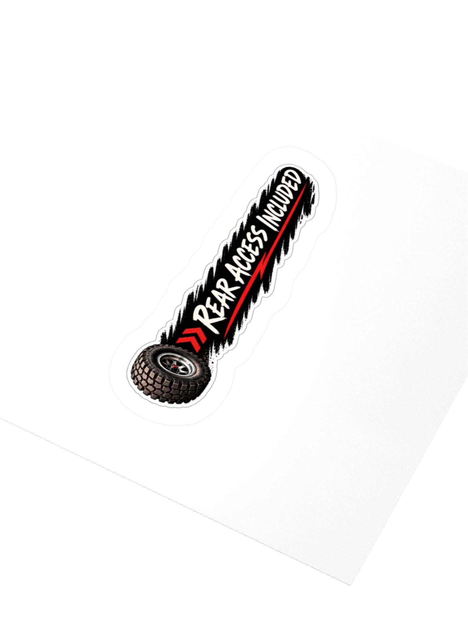 Rear Access Included Sticker product image (3)