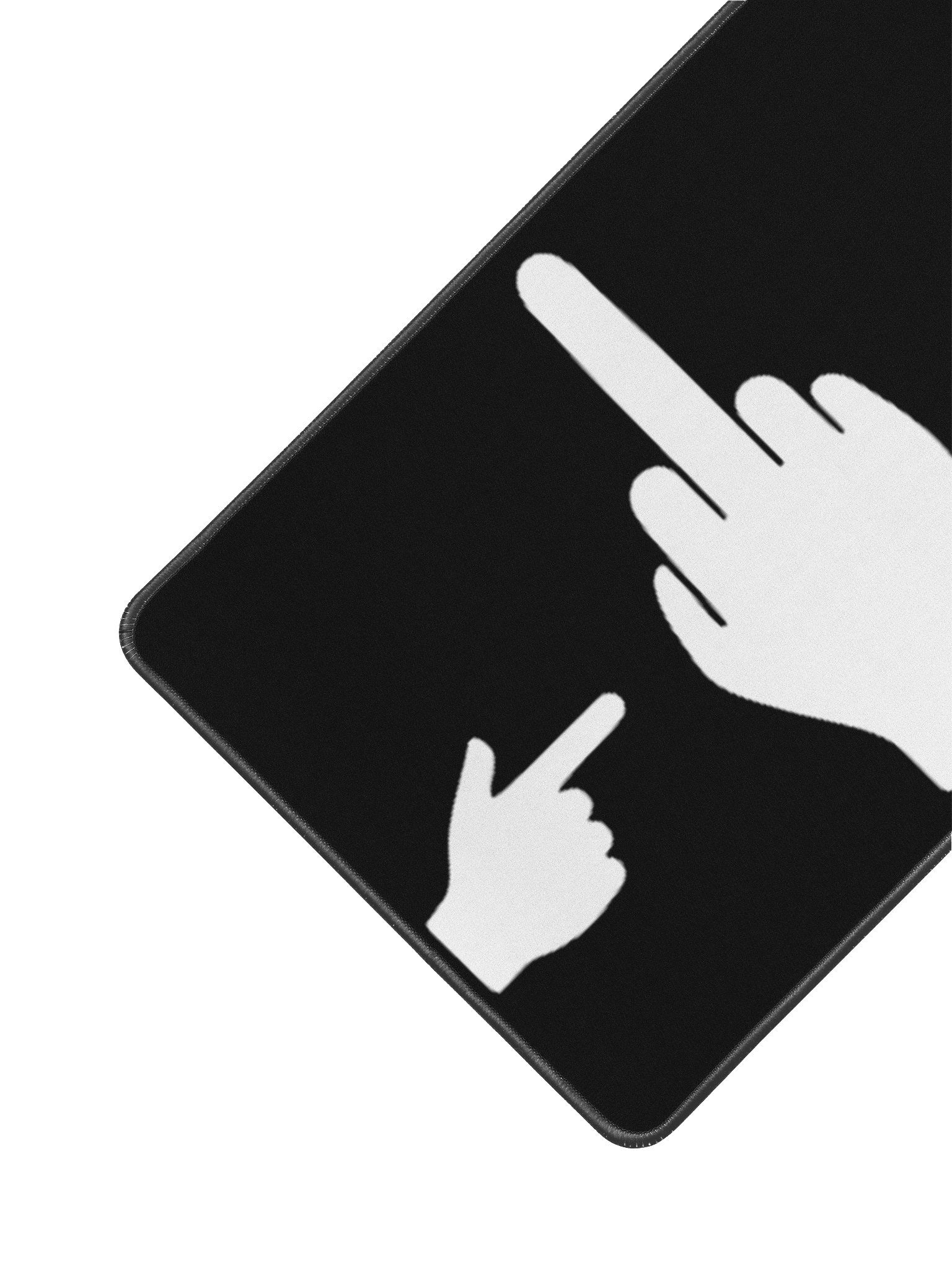 No ShopCo Middle Finger Desk Mat product image (2)