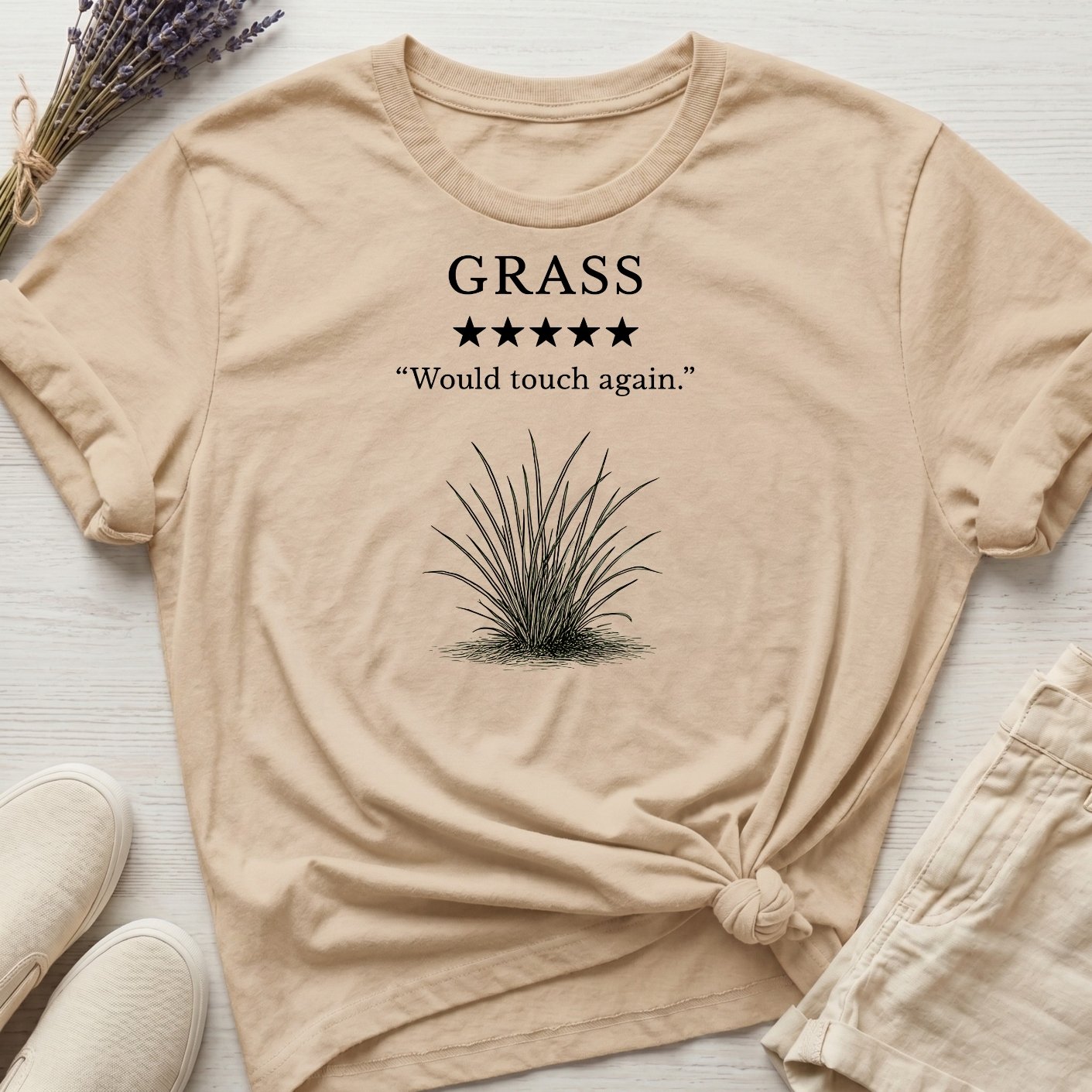 Good Clean Fun: "Grass" Organic T-Shirt product image (1)