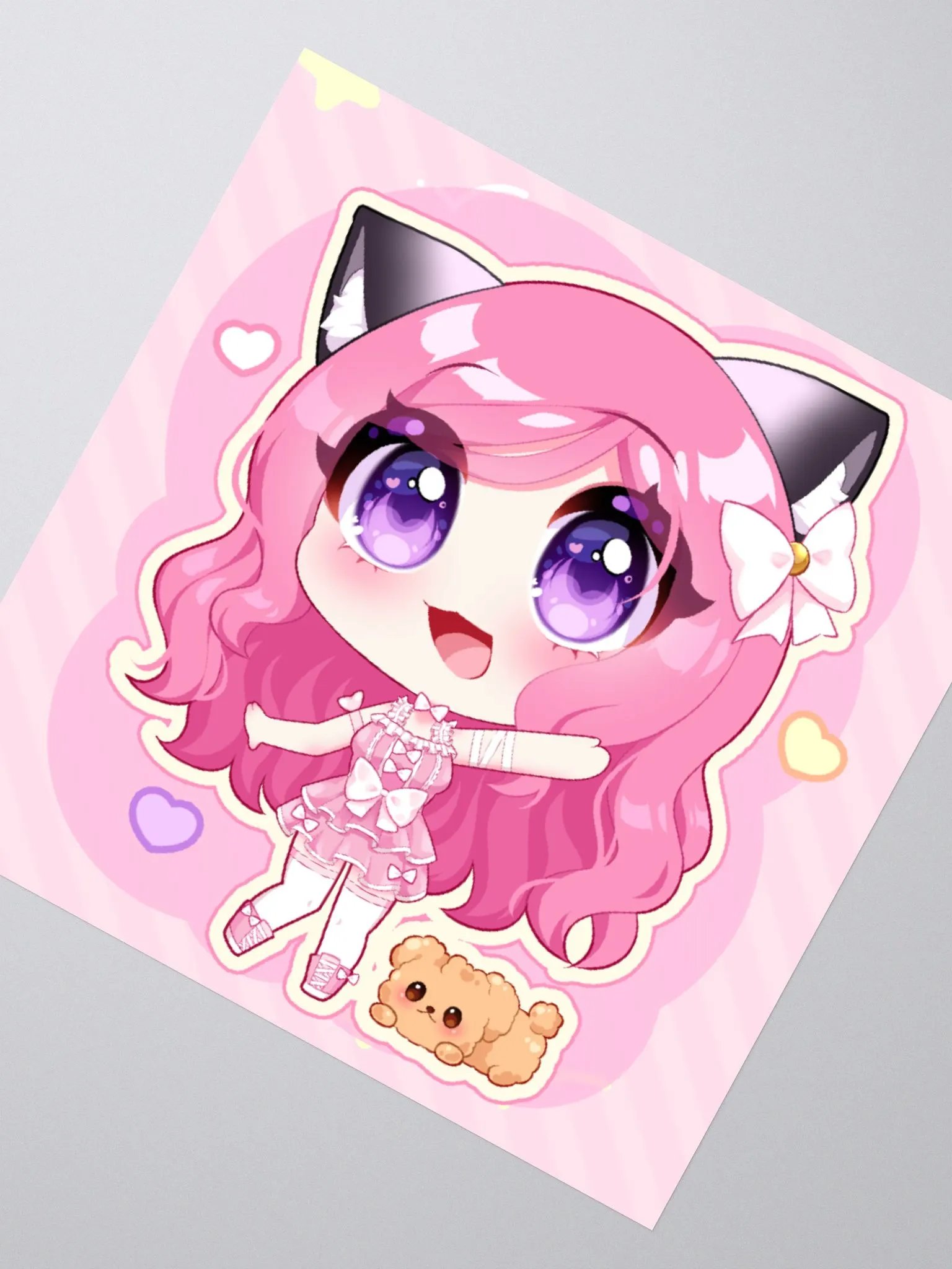 'Hallo!' Chibi Sticker product image (6)