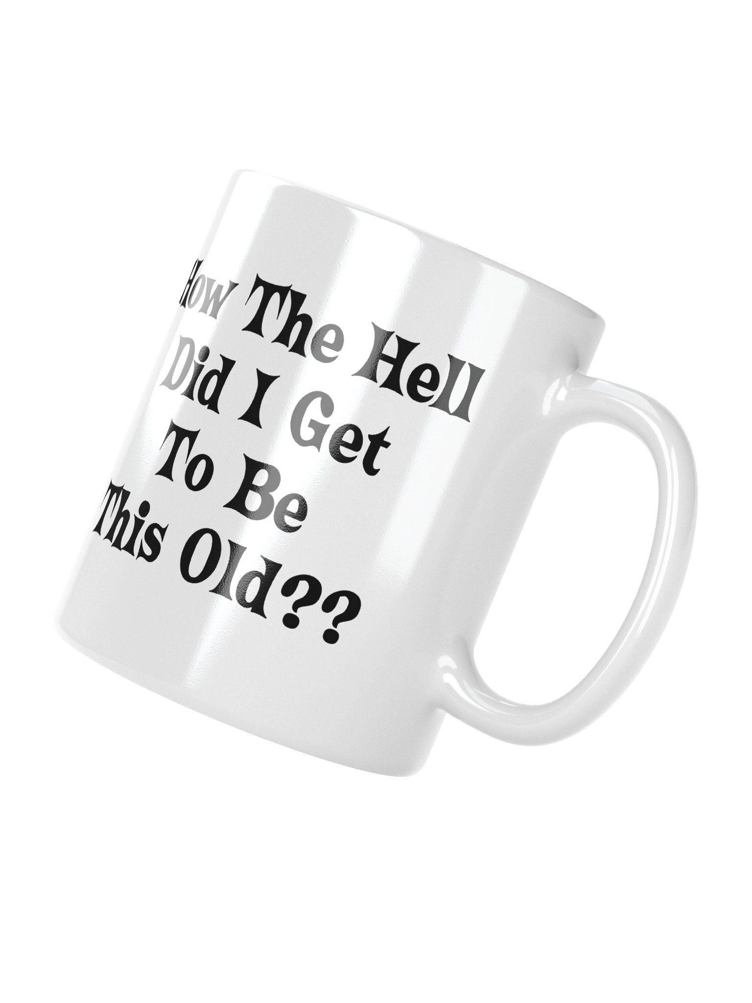 Funny Over The Hill Old Birthday Mug Cup product image (8)