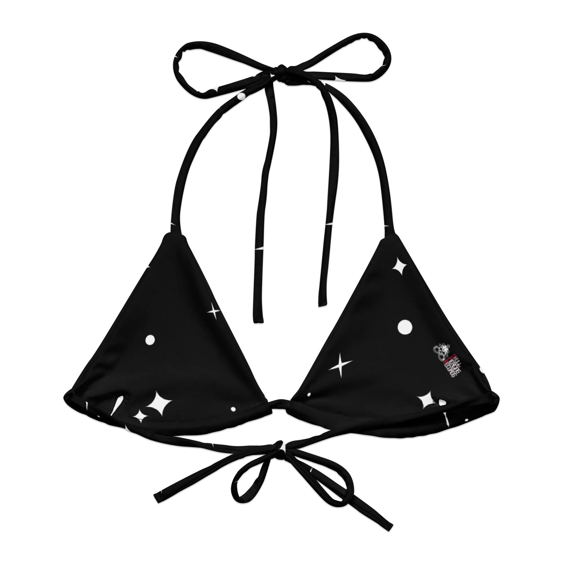 Skull Piercing Records String Bikini Top product image (2)