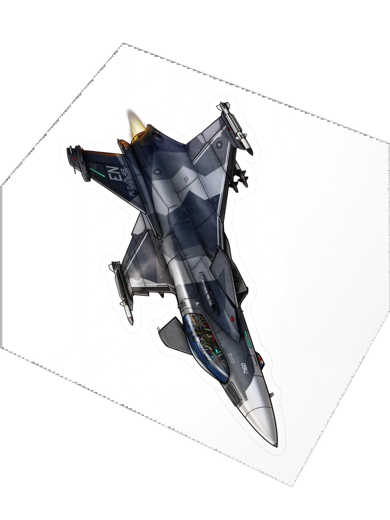 Revoker - Splinter (5.5 inch Sticker) product image (3)