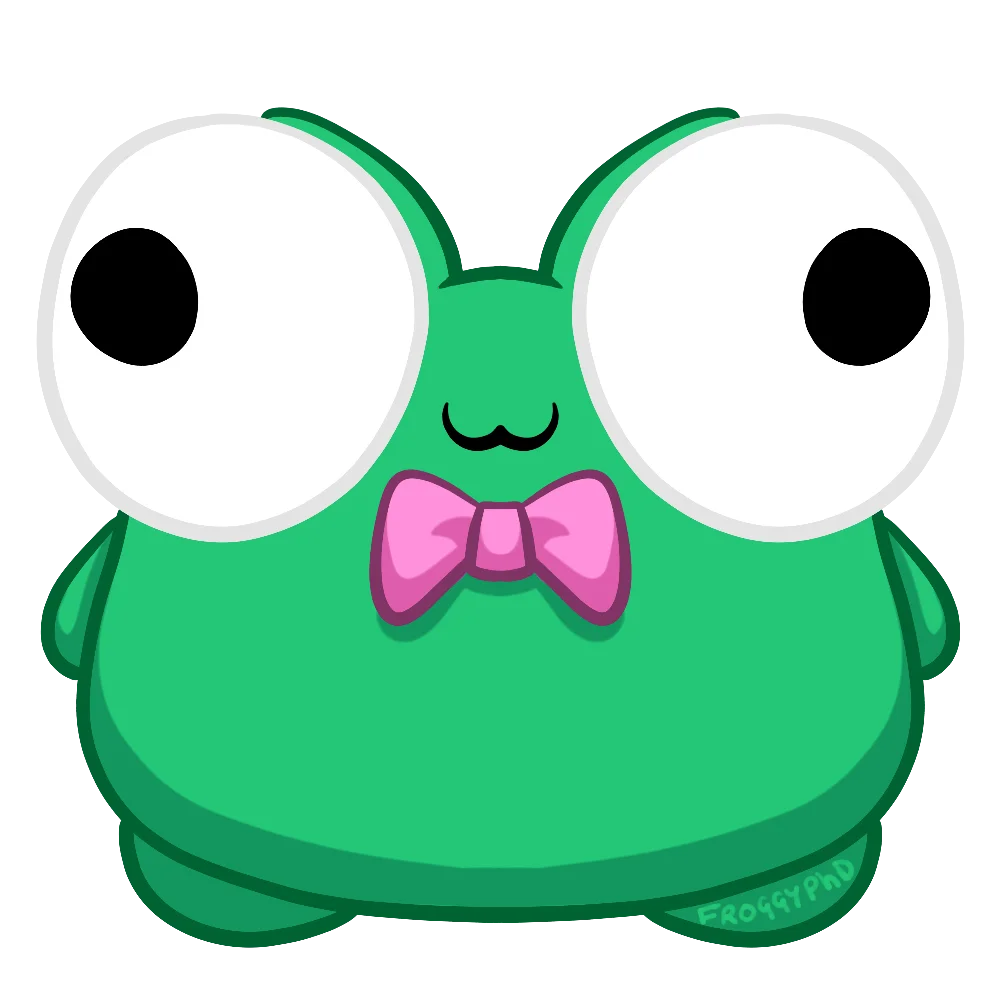 Frog Sticker product image (1)