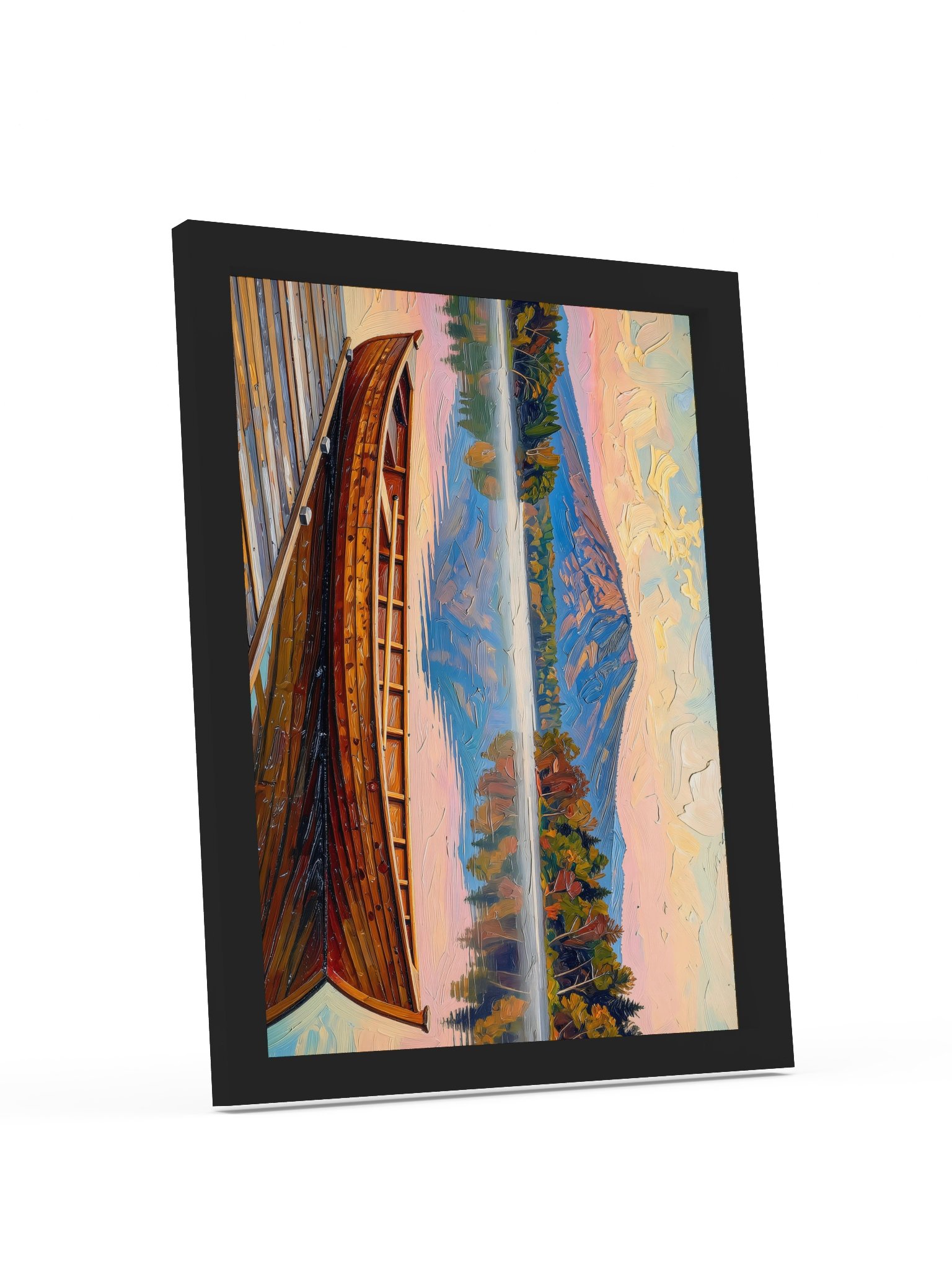 Guideboat at Dawn Framed Print product image (33)