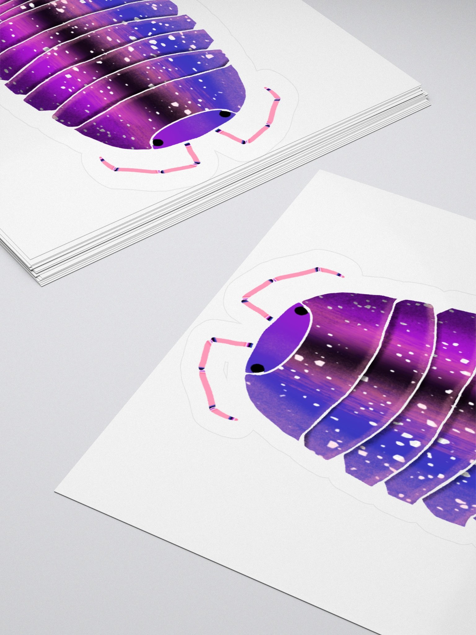 Genderfluid Isopod Sticker product image (15)