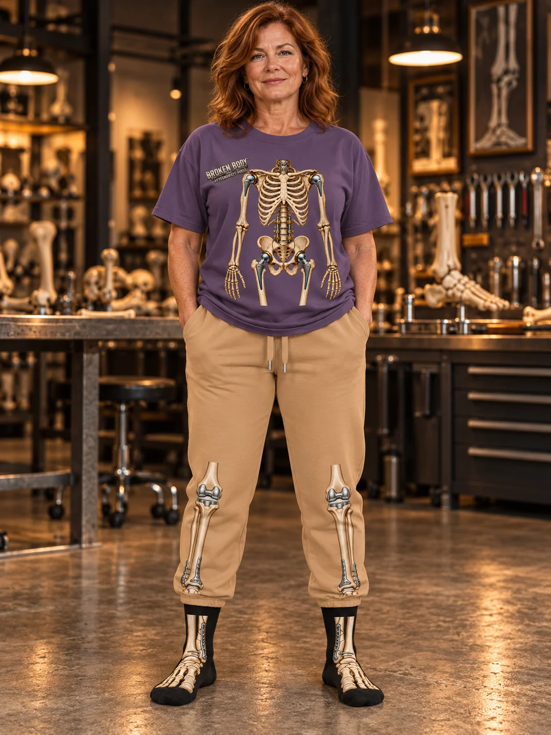 Joint Replacement Shirt & Jogger Set — The $45 Million Man™ Full Body Rebuild | Broken Body™ product image (2)