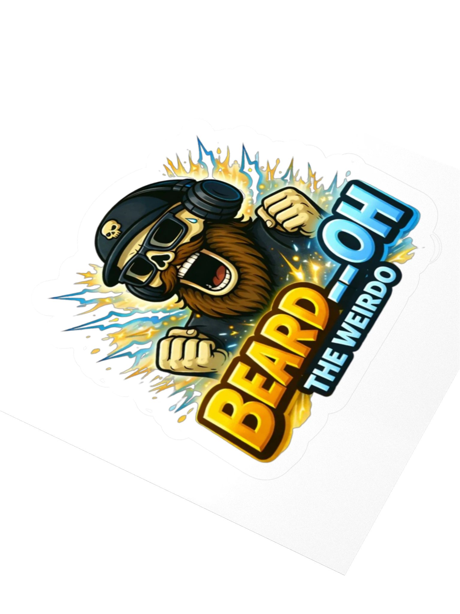 Beard__Oh The Weirdo Sticker product image (3)