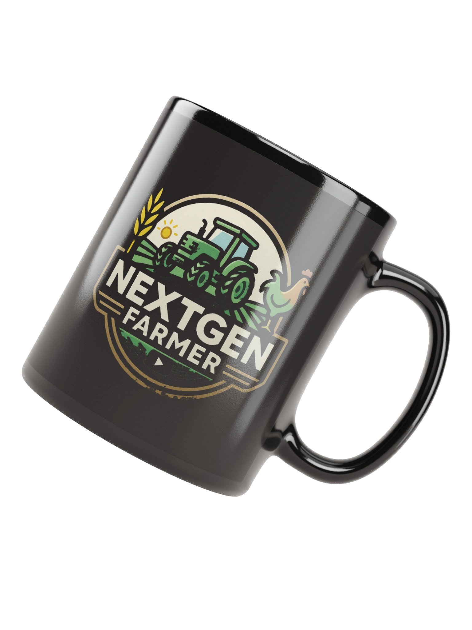 NextGen Farmer Black Mug product image (8)