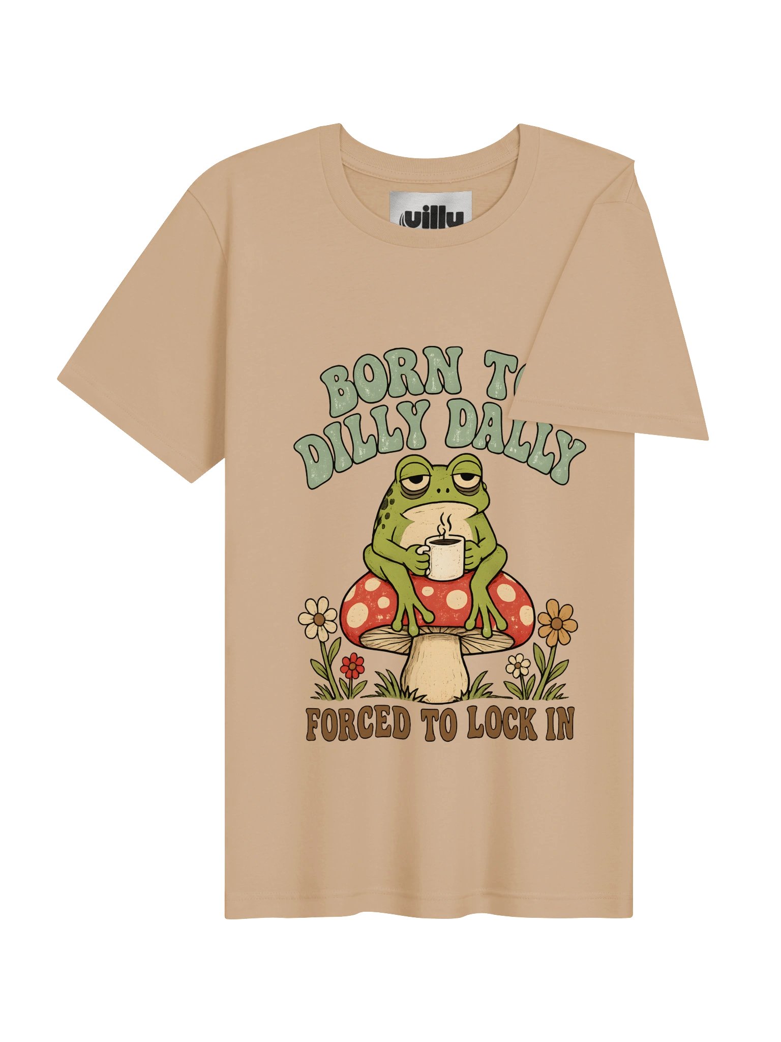 Born To Dilly Dally Frog Tee product image (36)