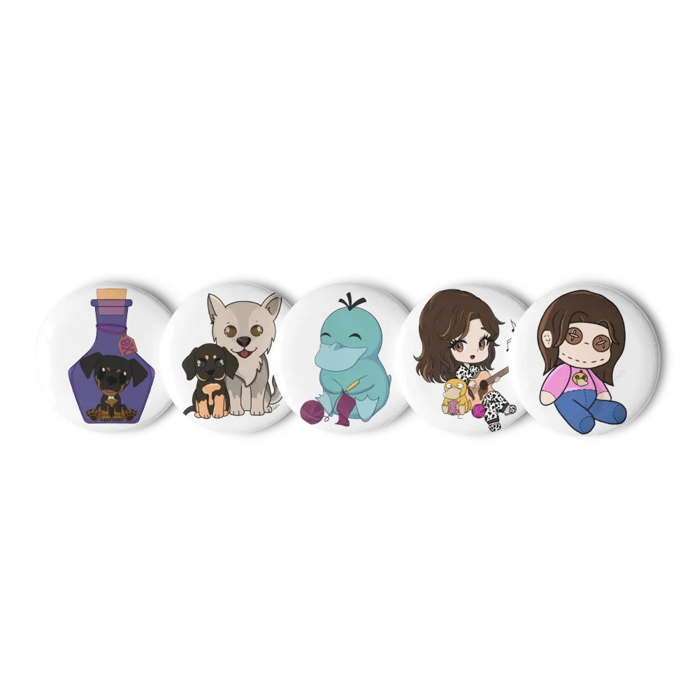 Boo Crew Button Set product image (5)