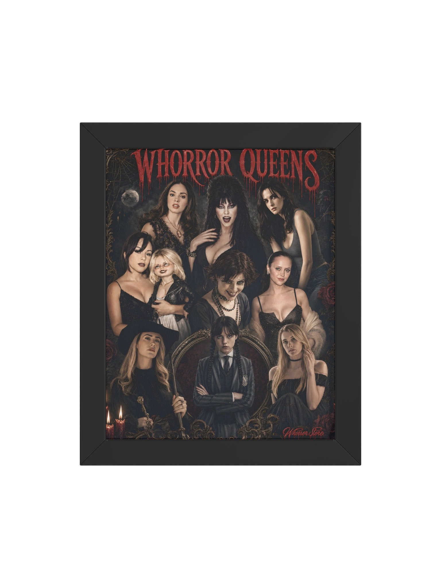 WHORROR QUEENS FRAMED POSTER product image (21)